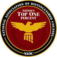 National Association of Distinguished Counsel logo for Ann Brickley
